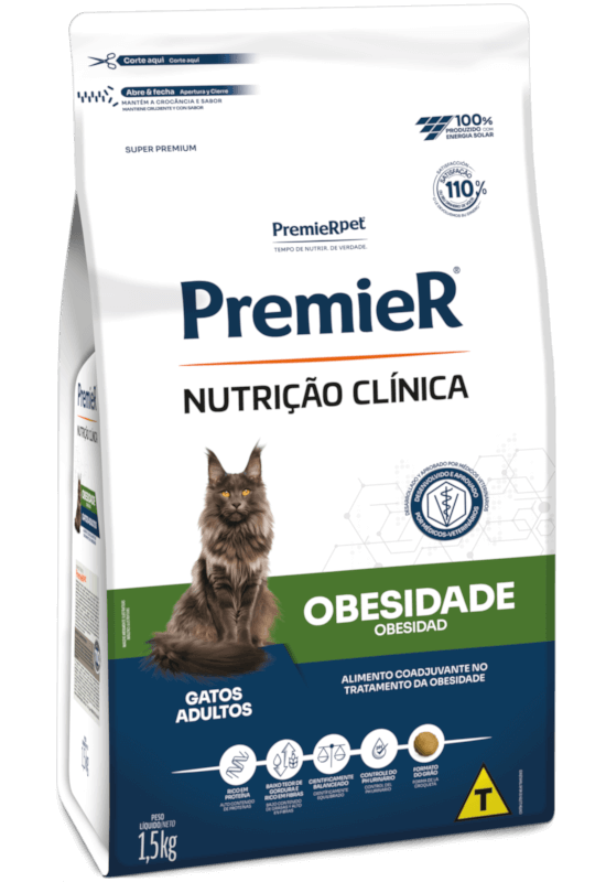 PREMIER GATOS OBESIDADE 1,5KG