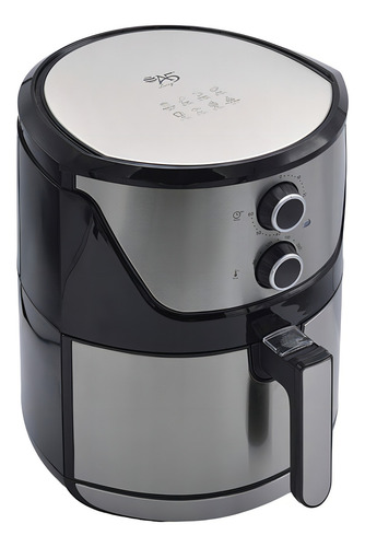 Airfryer 5,2l Fritadeira Sem Óleo Antiaderente Inox 127v