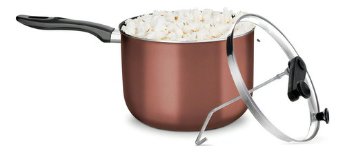 Pipoqueira Antiaderente 4,8 Litros Chocolate Mta