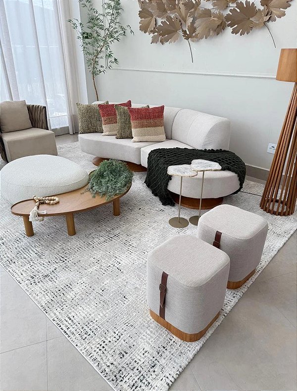 Tapete Londres Verde Esmeralda D:0023A - SOB MEDIDA & Formato Orgânico - Micro Overloque (Não efetuamos trocas ou devolução)