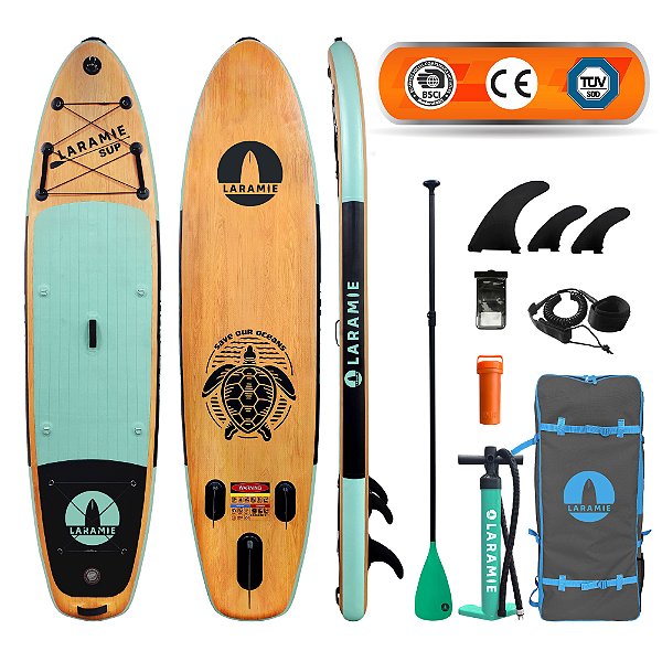Prancha Stand Up Inflável De Alta Performance + Kit- Laramie KIT-MV