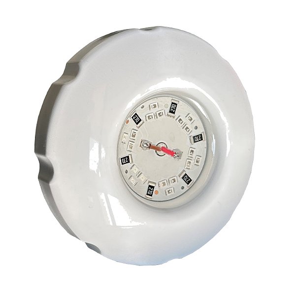 Refletor mini LED ABS 9W Azul Rosca ½