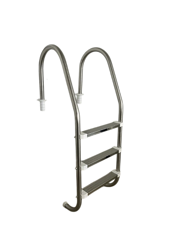 Escada para Piscina 3 Degraus Inox