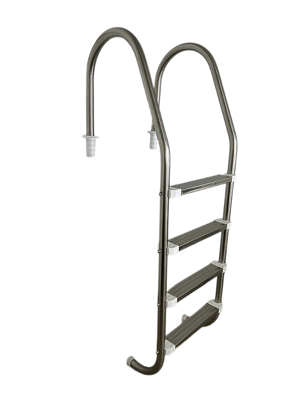 Escada para Piscina 4 Degraus Inox
