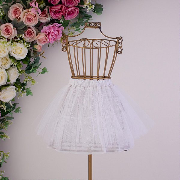 SA001 Saiote Armação Tule 2ao16