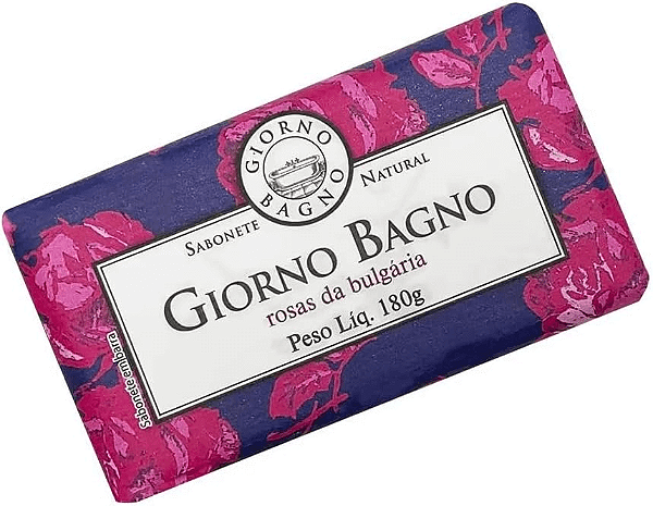 Sabonete em Barra Giorno Bagno Rosas da Bulgária 180g