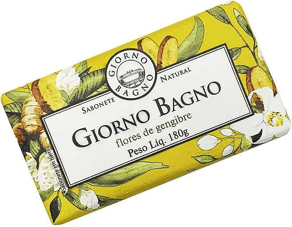 Sabonete em Barra Giorno Bagno Flores de Gengibre 180g