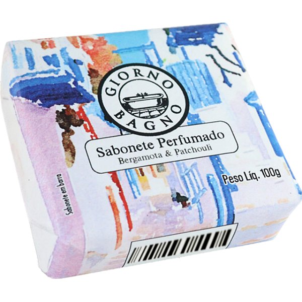 Sabonete Em Barra Giorno Bagno Bergamota E Patchouli 100g