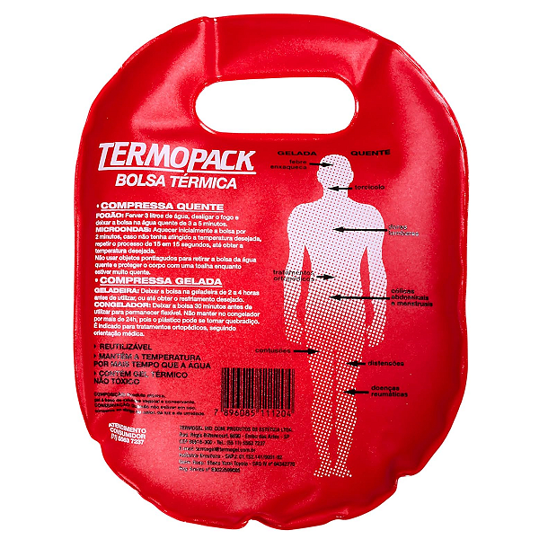 Bolsa Térmica Gel Termopack Termogel Grande Quento ou Fria