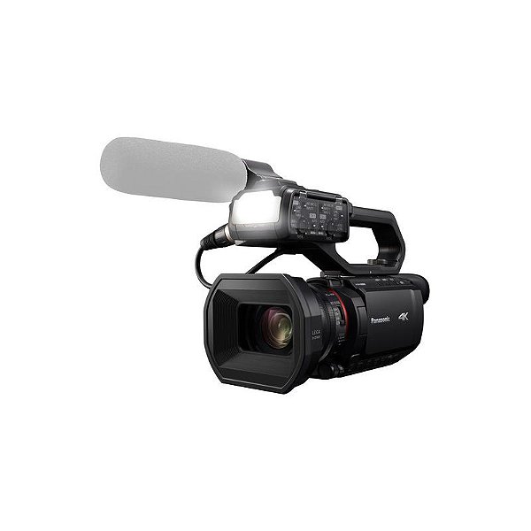 Panasonic Filmadora Profissional HC‑X2000 4K 60p com Zoom 24×, SDI e HDMI
