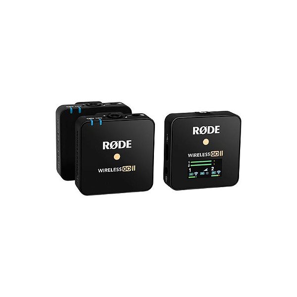 RØDE Sistema de Microfone Sem Fio Wireless GO II