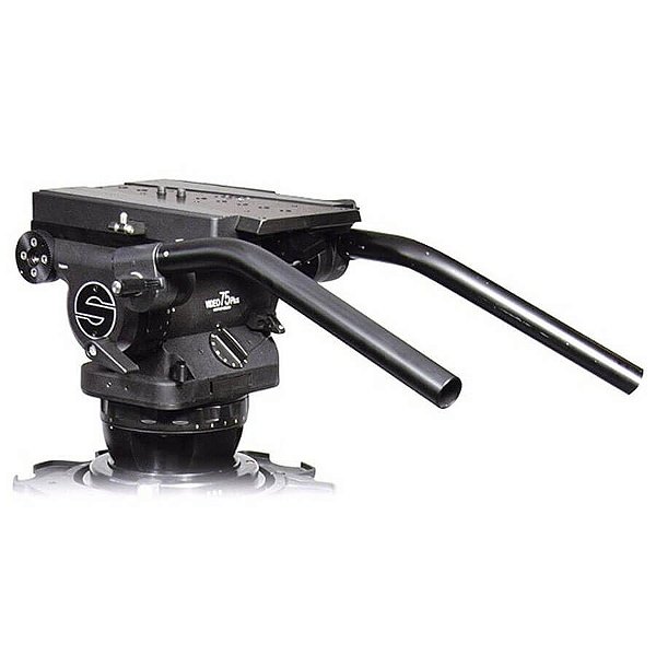 Sachtler Video 75 Plus Studio – Cabeça de Fluido Flat Base 24‑Passos
