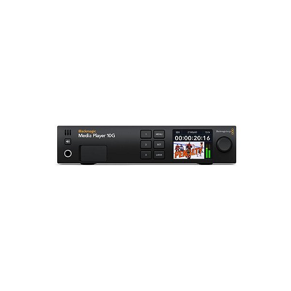 Blackmagic Media Player 10G – Captura e Reprodução via Thunderbolt