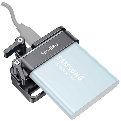 SmallRig Suporte para SSD Samsung T5 v2 para BMPCC 6K/4K e Z CAM E2