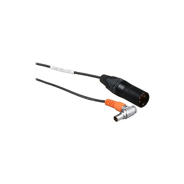 Cabo de Alimentação Teradek RT Latitude MDR com Conector XLR de 4 Pinos