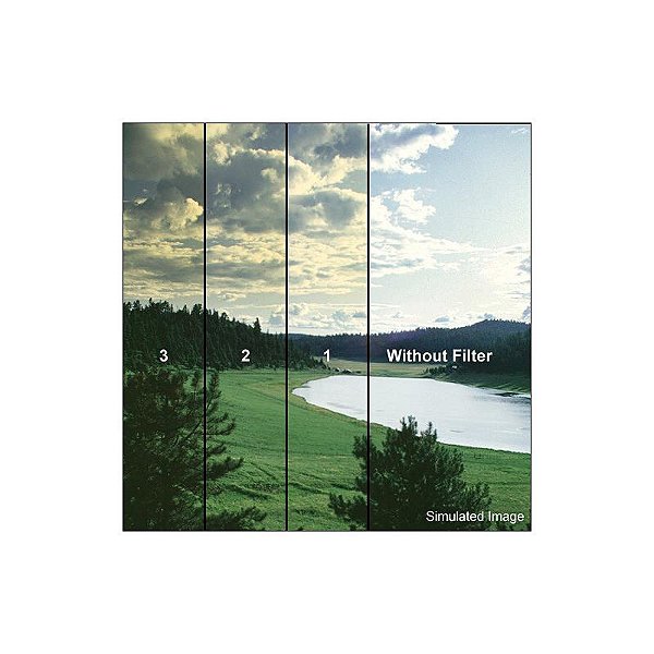 Filtro Tiffen Straw Graduated 1 (Borda Suave) 6.6 x 6.6