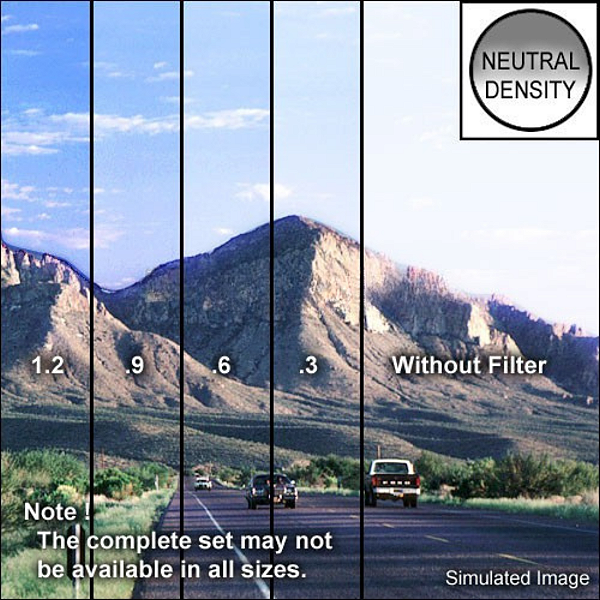 Filtro Tiffen ND 0.9 Graduado com Borda Dura 6.6 x 6.6