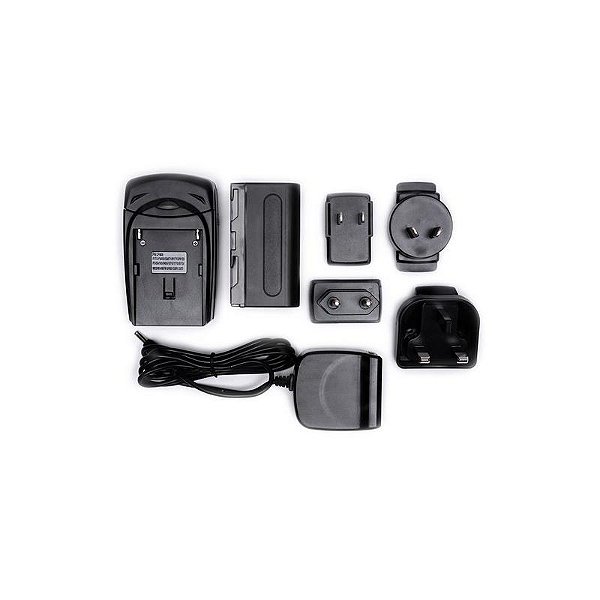 Kit de Bateria SmallHD L-Series com Carregador e Plugues