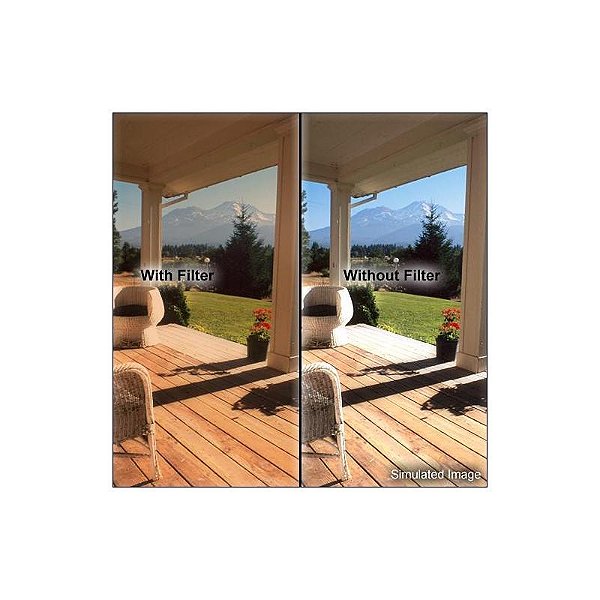Filtro Tiffen 4x4 Warm Black Pro-Mist 1/8