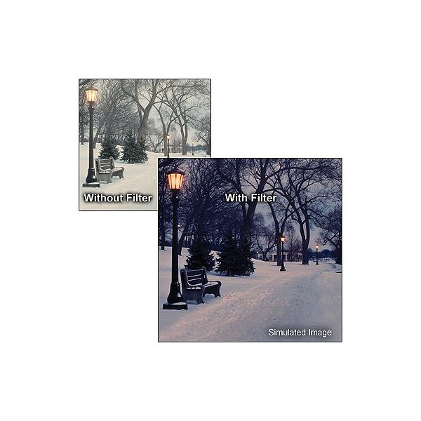 Filtro Tiffen Cool Day for Night 4x4" – Simula Cena Noturna