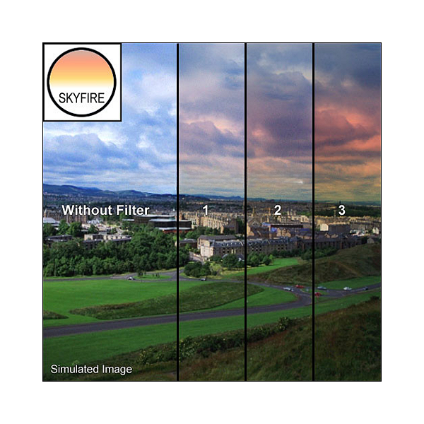 Tiffen Filtro Graduado Skyfire 2 4x5.65 (Borda Suave, Vertical)