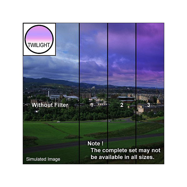 Tiffen Filtro Graduado Twilight 2 4x5.65 (Borda Suave, Vertical)