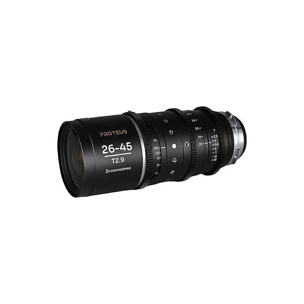 Lente Laowa Proteus 2× Anamórfica 45–85 mm T2.9 Flare Âmbar PLEF
