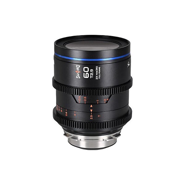 Lente Laowa Sword 60 mm T2.9 2× Macro Cine Montura PL