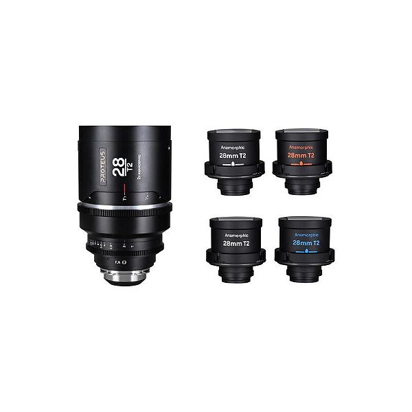 Lente Anamórfica Laowa Proteus Flex 2× 28 mm T2 (PLEF)