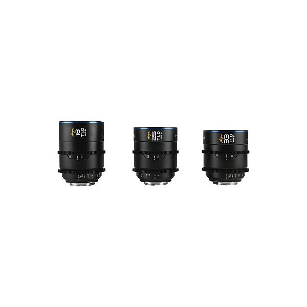Lente Cine Laowa Argus 18 mm, 25 mm e 33 mm T1 (Fuji X)