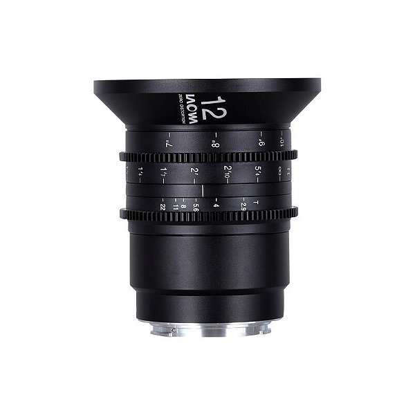 Lente Cine Laowa 12 mm T2.9 Zero‑D (Canon RF)