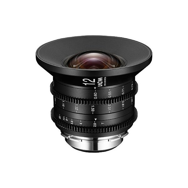 Lente Cine Laowa 12 mm T2.9 Zero‑D (Canon RF)
