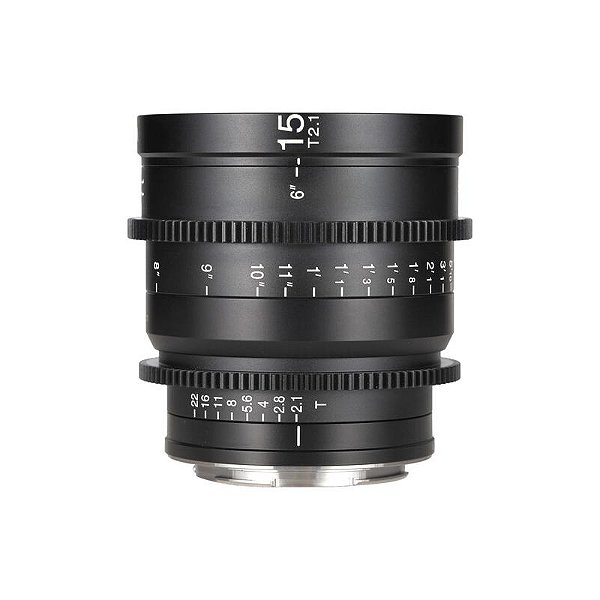 Lente Cine Laowa 15 mm T2.1 Zero‑D (Montagem Nikon Z)