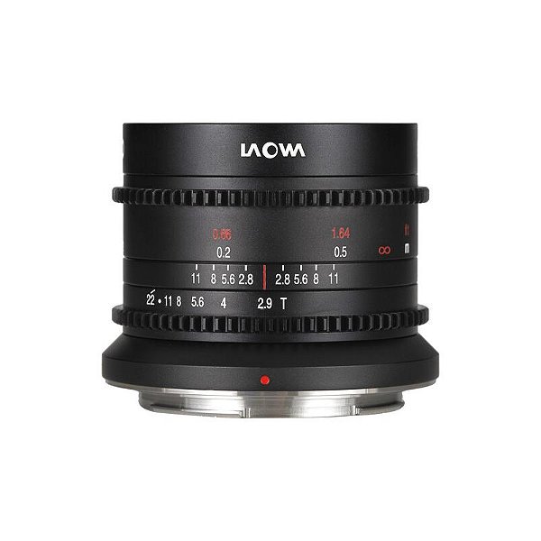 Lente Cine Laowa 9 mm T2.9 Zero‑D (Montagem Nikon Z)