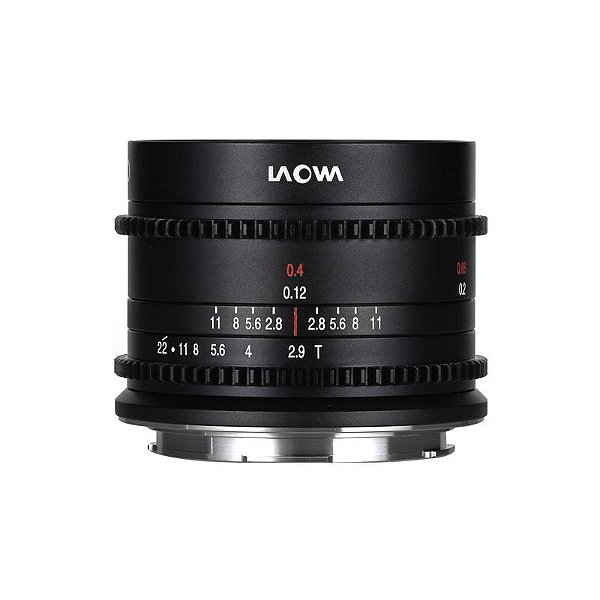 Lente Cine Laowa 9 mm T2.9 Zero‑D (Montagem MFT)