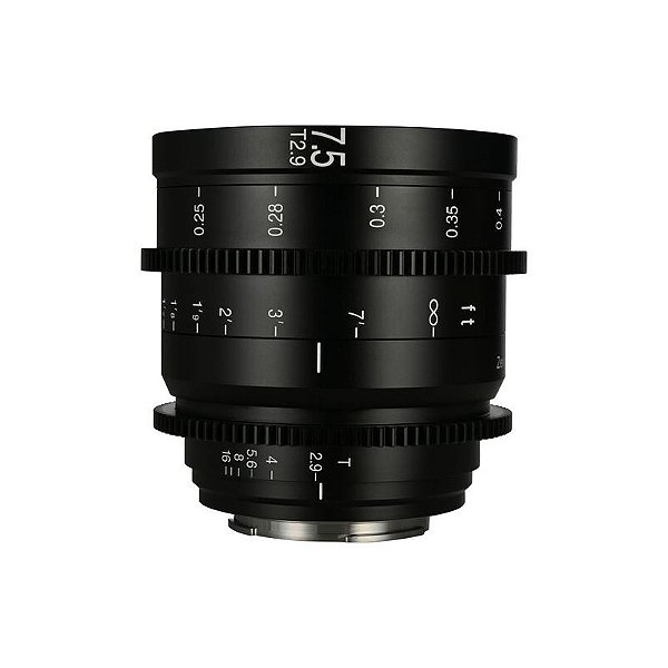 Venus Optics Lente Cine 7,5mm T2.1 Zero-D para MFT