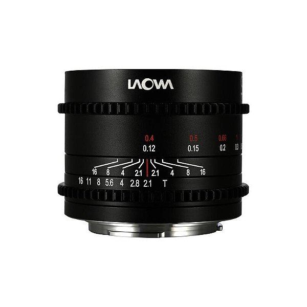 Laowa Lente Cine 10 milímetros T2.1 Zero-D para MFT