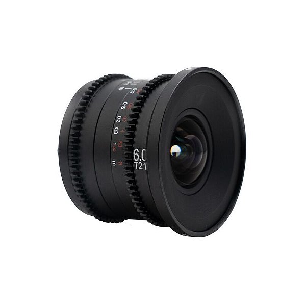 Laowa Lente Cine 6 mm T2.1 Zero-D para Micro Four Thirds