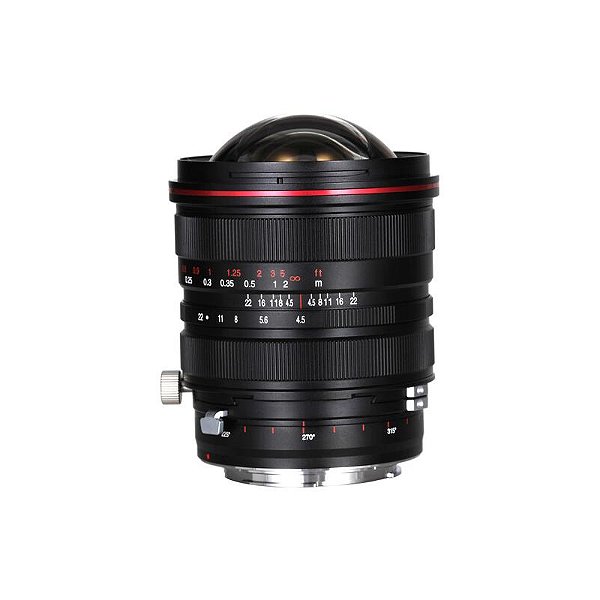 Laowa Lente Shift 15mm f/4.5R Zero‑D Montagem Canon RF