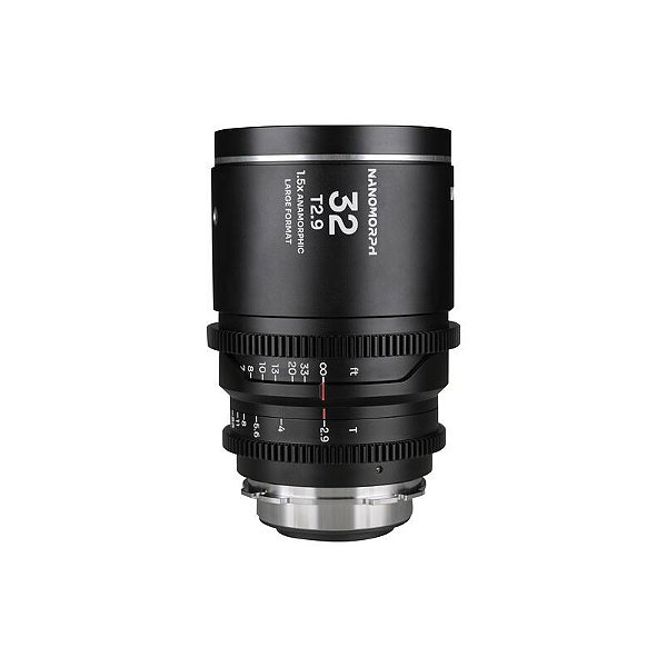 Laowa Lente Anamórfica Nanomorph 32mm T2.9 LF Prata PL/EF
