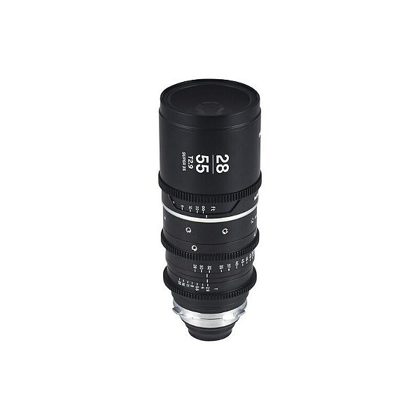 Laowa Lente Zoom Anamórfica Nanomorph 28‑55 mm T2.9 Flare Prata PL