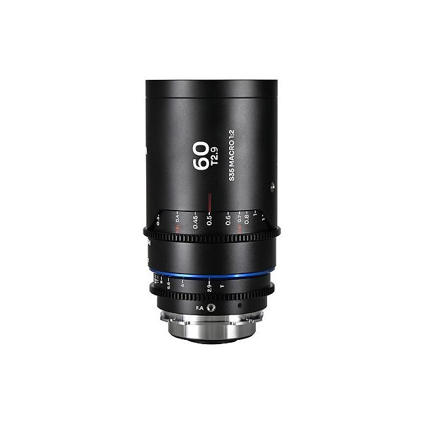 Laowa Lente Anamórfica Nanomorph 60mm T2.9 Macro 12 Flare Prata PLEF