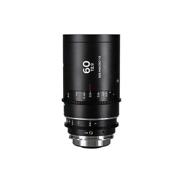 Laowa Lente Anamórfica Nanomorph 60mm T2.9 Macro 12 Flare Prata PLEF