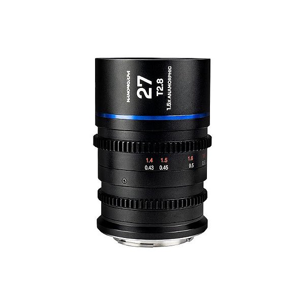 Laowa Lente Anamórfica 27 milímetros T2.8 Nanomorph 1.5× para DJI DL