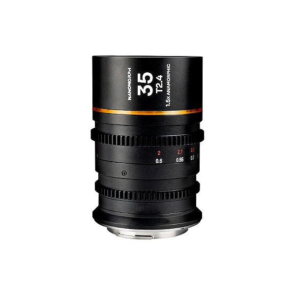 Lente Laowa Nanomorph 35mm T2.4 Anamórfica DL Âmbar