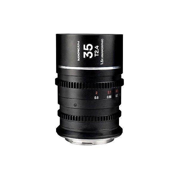 Lente Laowa Nanomorph 35mm T2.4 Anamórfica DL Silver