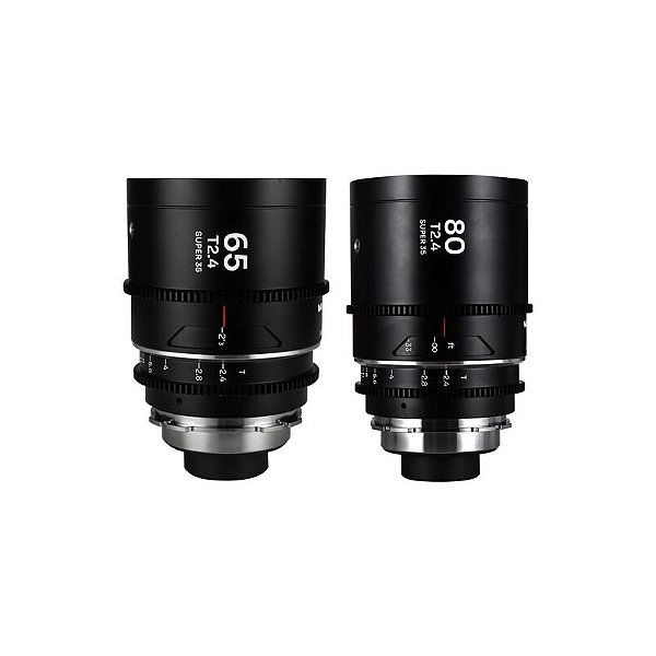 Kit Laowa Nanomorph S35 Prime 65 mm + 80 mm PL  EF Silver Flare
