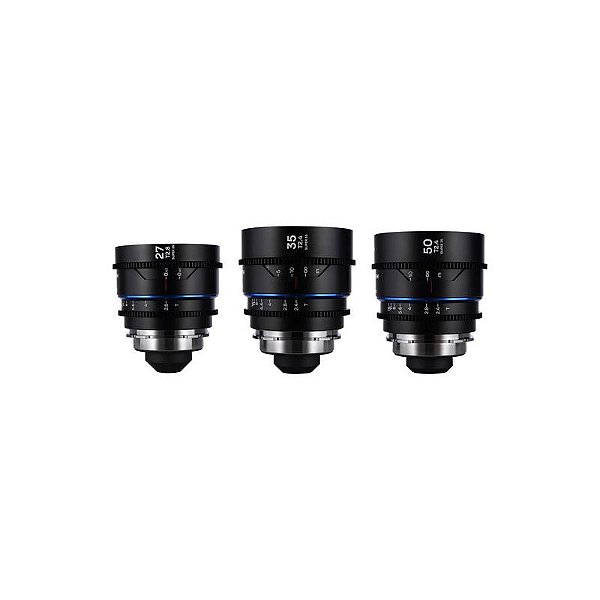 Lente Venus Optics Laowa Nanomorph Super 35 Kit 3 Lentes PL EF Âmbar