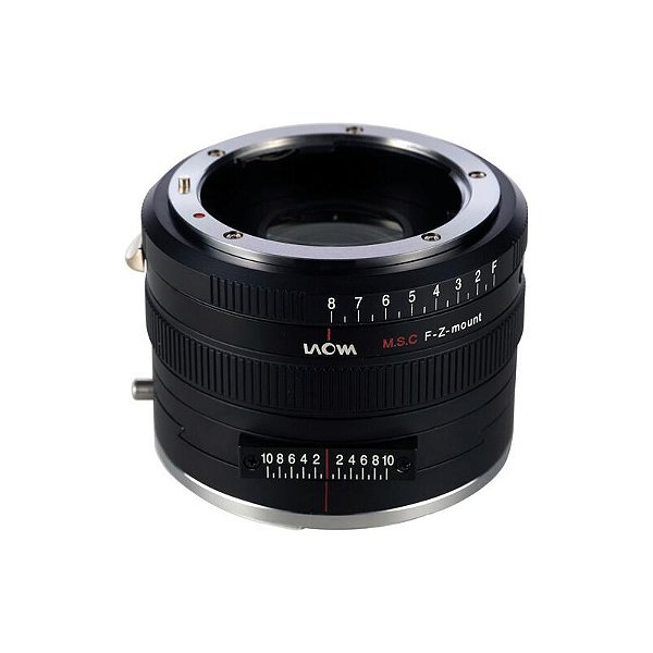 Adaptador Laowa Shift Nikon F para Nikon Z com Deslocamento
