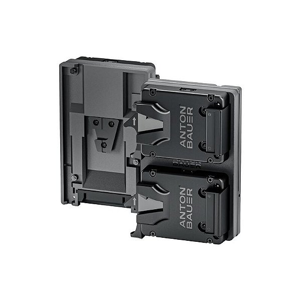Anton Bauer Placa Dupla de Bateria Micro V-Mount para Câmeras